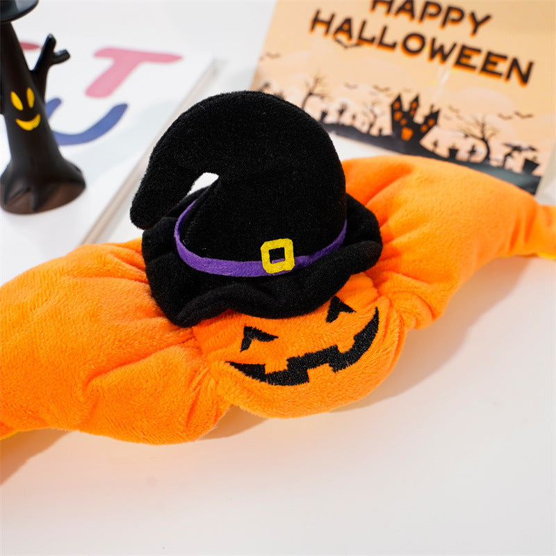 Halloween Pumpkin Pet Vest – Funny Costume Harness for Dogs & Cats
