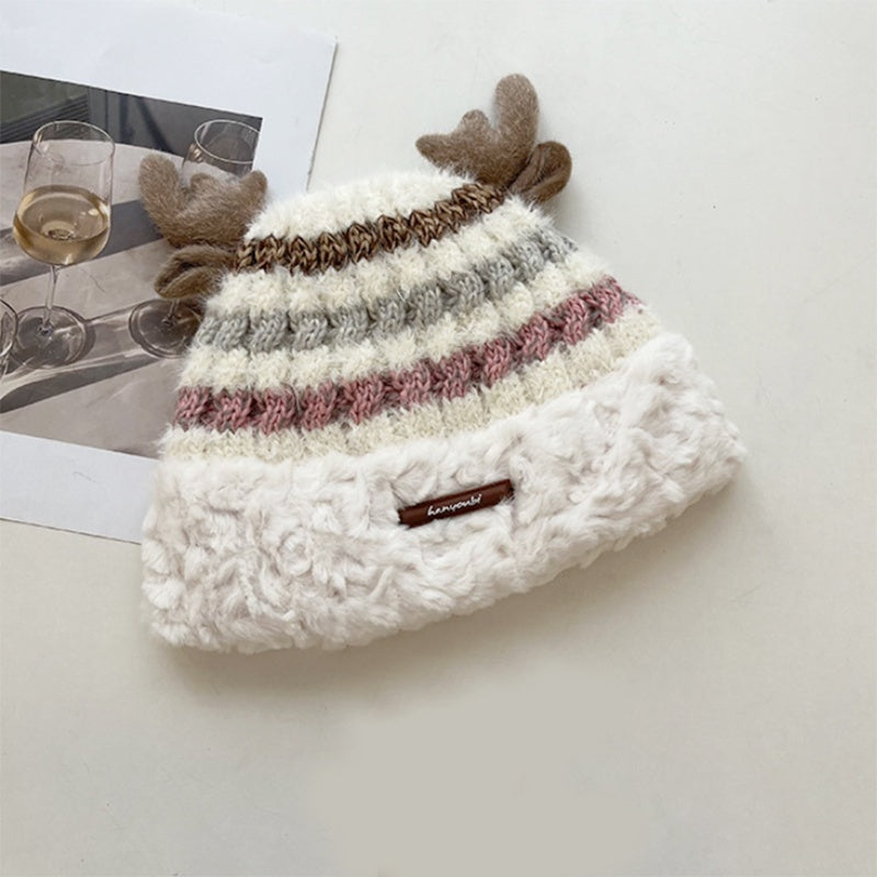 Warm Christmas Hat – Cute Antler Design