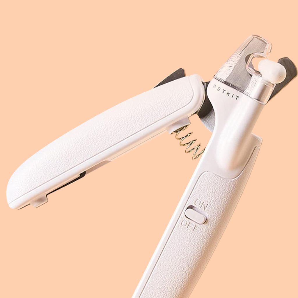 Pet Nail Clippers with LED Light – Safe Cat & Dog Trimmer