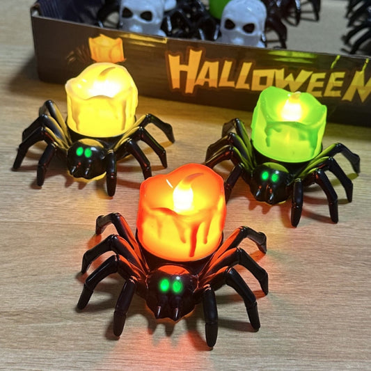 Halloween Spider Night Lights – Spooky Decoration Props for Home, Bar & Parties